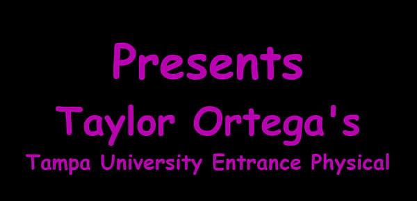 trends$CLOV - Taylor Ortega Get Gyno Exam Required For New Students By Doctor Tampa! Tampa University Entrance Physical At GirlsGoneGyno.com